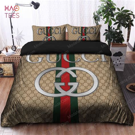 gucci bedroom men|Gucci comforters and sheet sets.